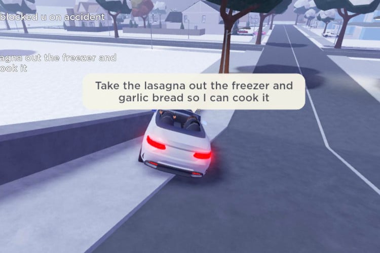 Mom Reaches Out to Daughter on Roblox to Tell Her to Take the Lasagna Out of the Freezer
