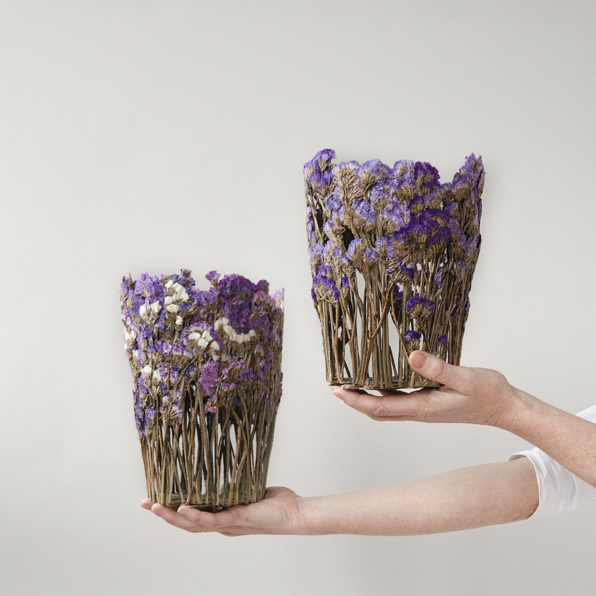 Dried Flower Sculptures by Shannon Clegg