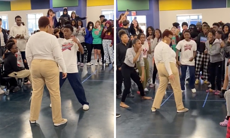 Teacher Has Dance-Off With Student in Viral Video