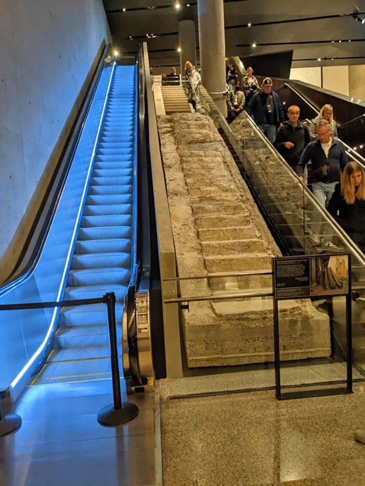 Survivors Stairs at 9/11 Memorial