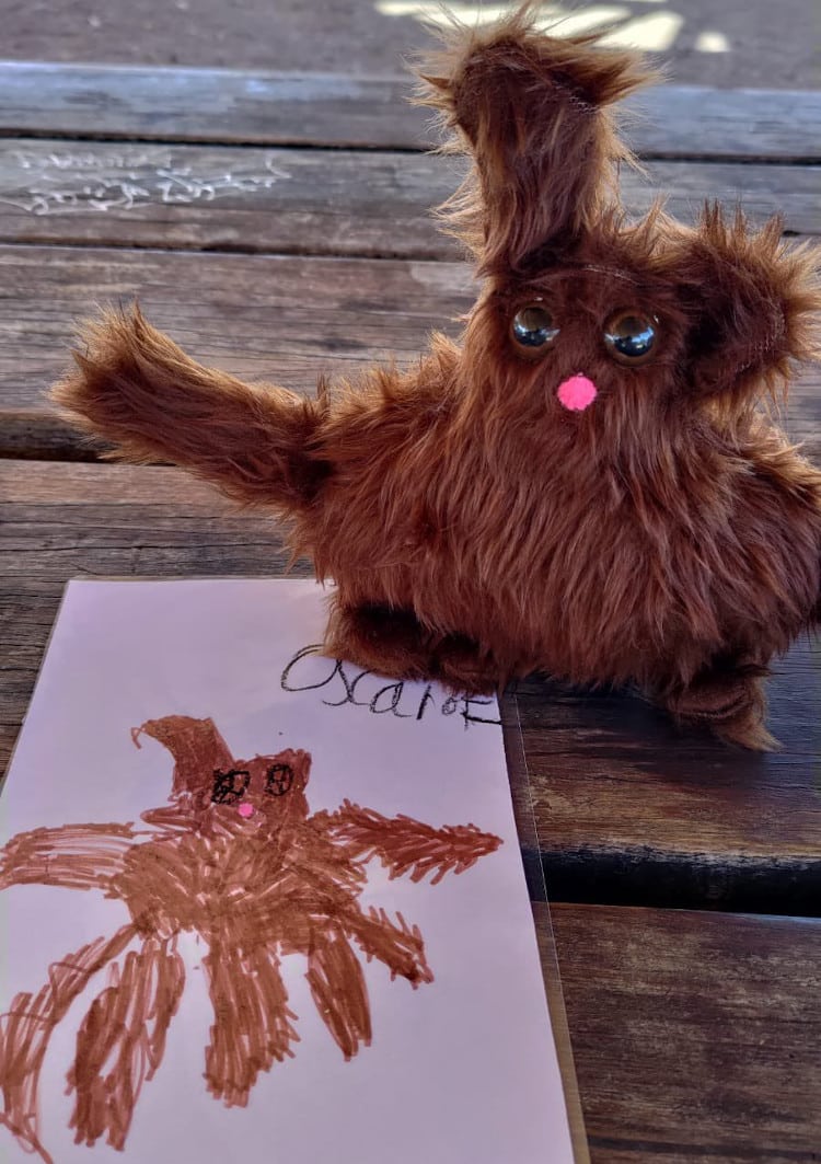 Devoted Teacher Makes Plush Toys Based on Her Students’ Drawings