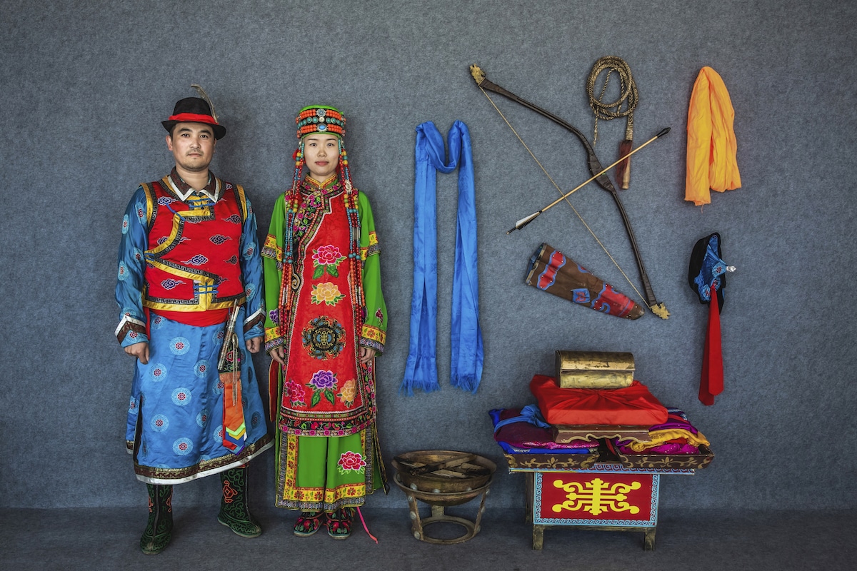 Portrait of Mongolian Wedding Customs