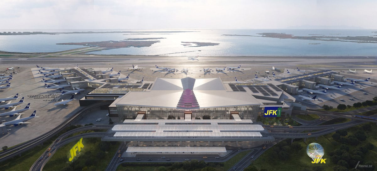 Solar Panels on New Terminal One JFK