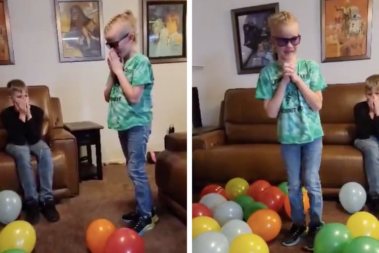 10-Year-Old Boy Gets Colorblind Glasses for His Birthday and Has the Most Wholesome Reaction