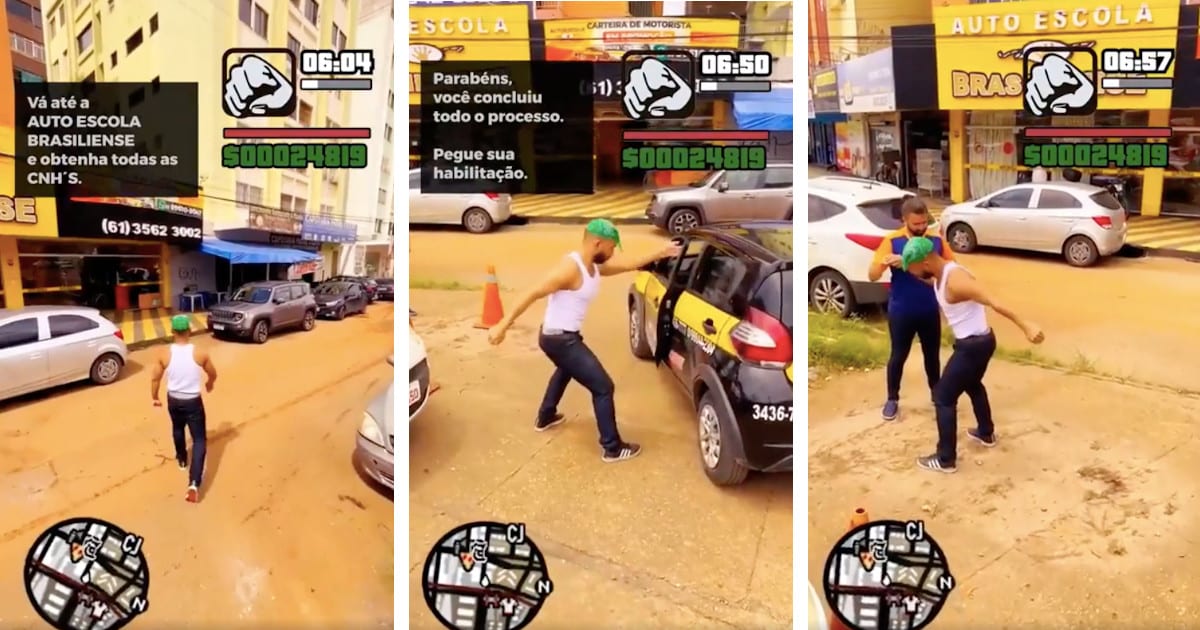 Escola de Condução lança spot inspirado em GTA: San Andreas