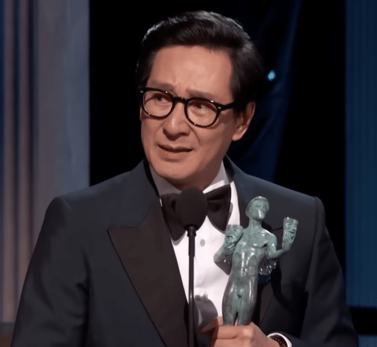 Actor Ke Huy Quan Earned Historic Win at SAG Awards