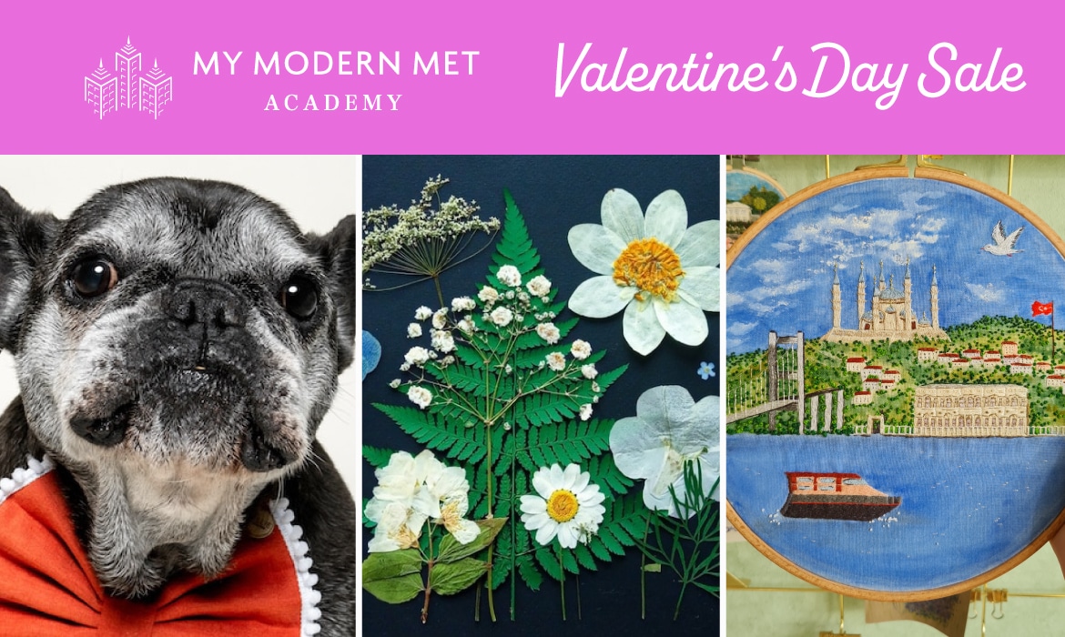 Valentine's Day Sale at My Modern Met Academy