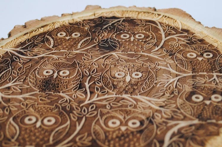 Wood Etchings by Zoe Feast