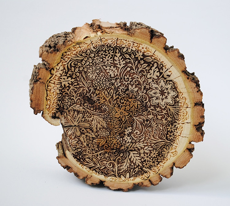 Wood Etchings by Zoe Feast