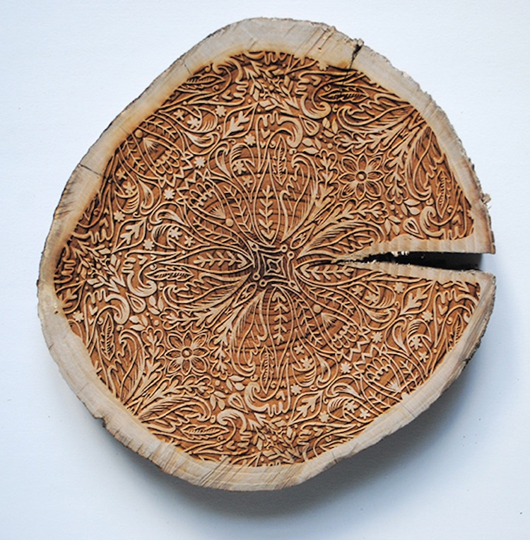 Wood Etchings by Zoe Feast