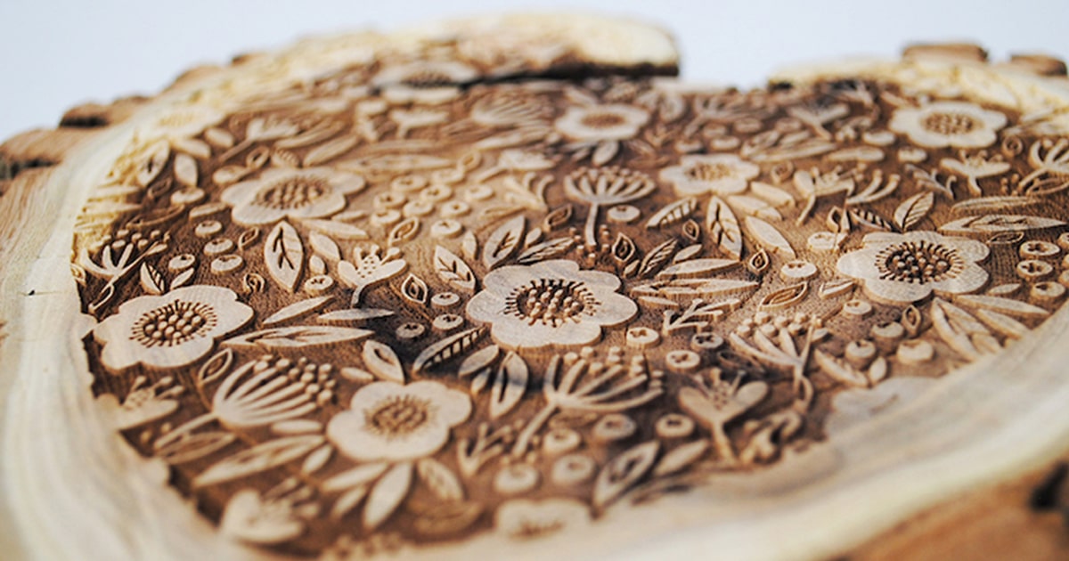 Wood Etching Designs