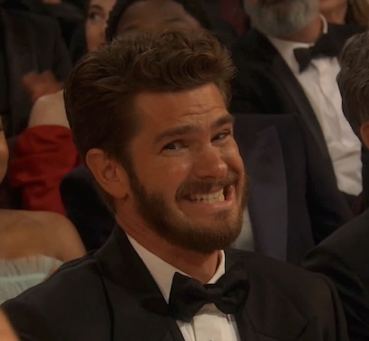 People Are Obsessed With Andrew Garfield's Smile at the Oscars