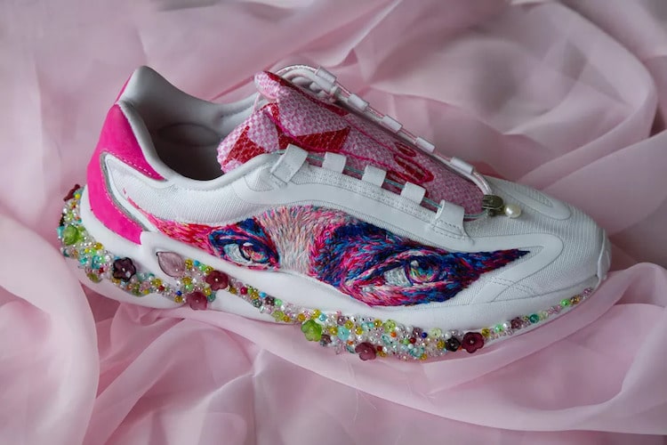 Embroidered Shoe