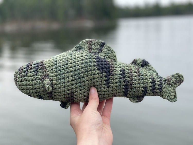 Free Fish Crochet Pattern by the National Park Service