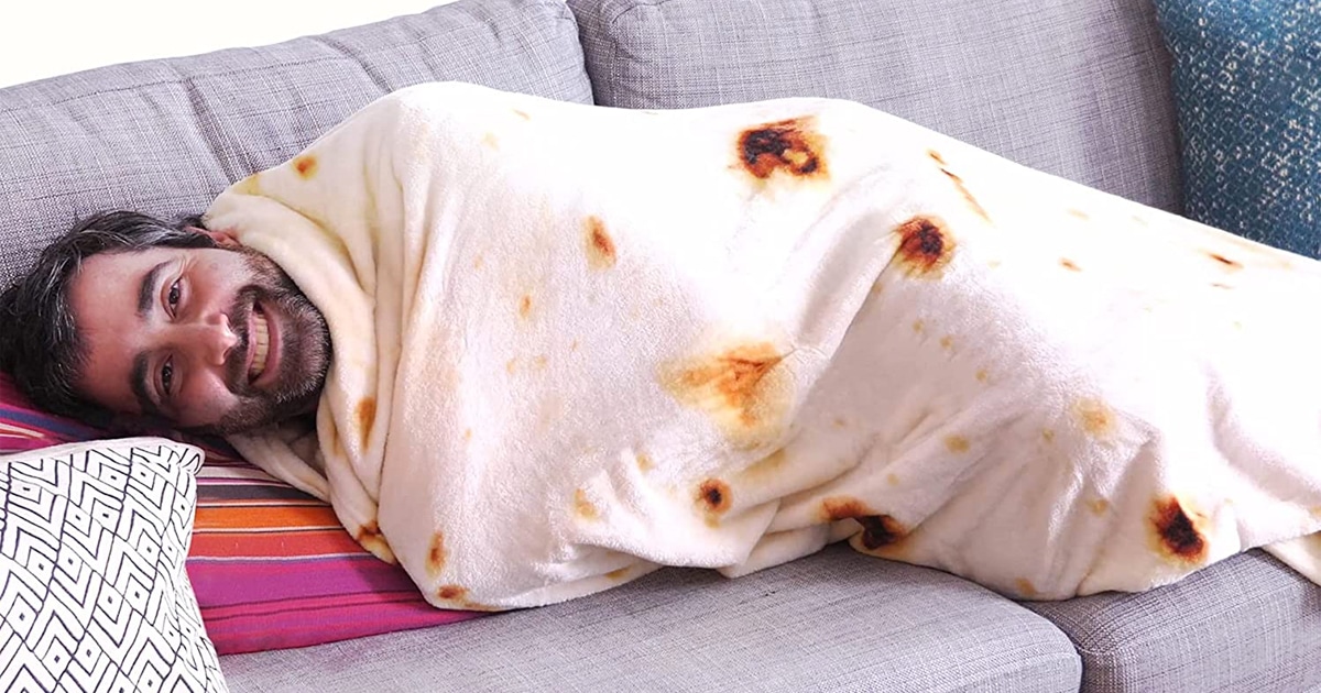 Wrap Yourself In A Tortilla Blanket And Become A Burrito
