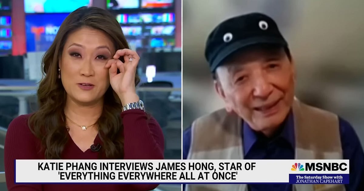 TV Host Katie Phang Gets Teary During James Hong Interview