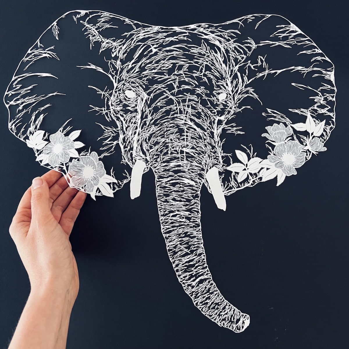 Paper Cut Out Art by Maude White