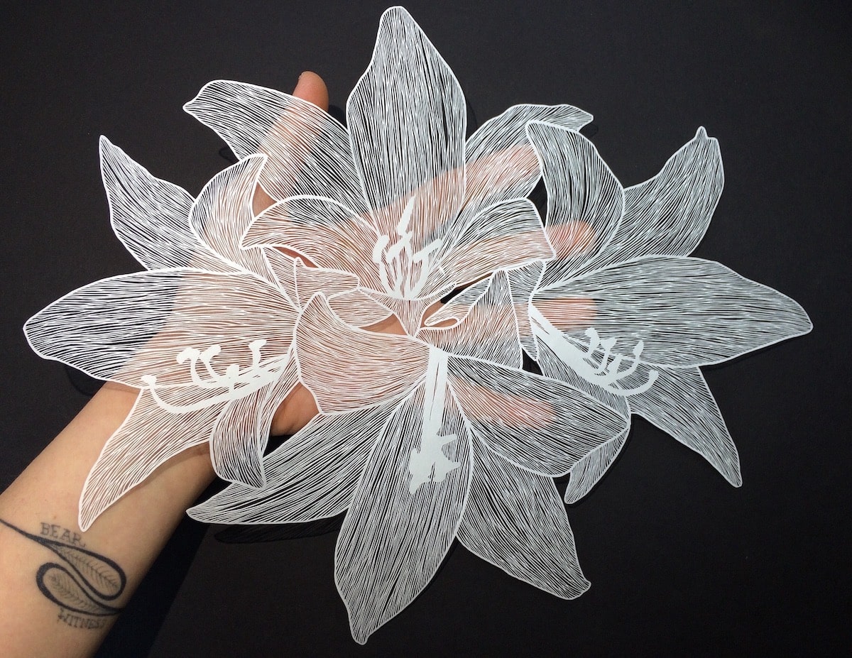 Incredibly Intricate Hand-Cut Paper Art By Maude White