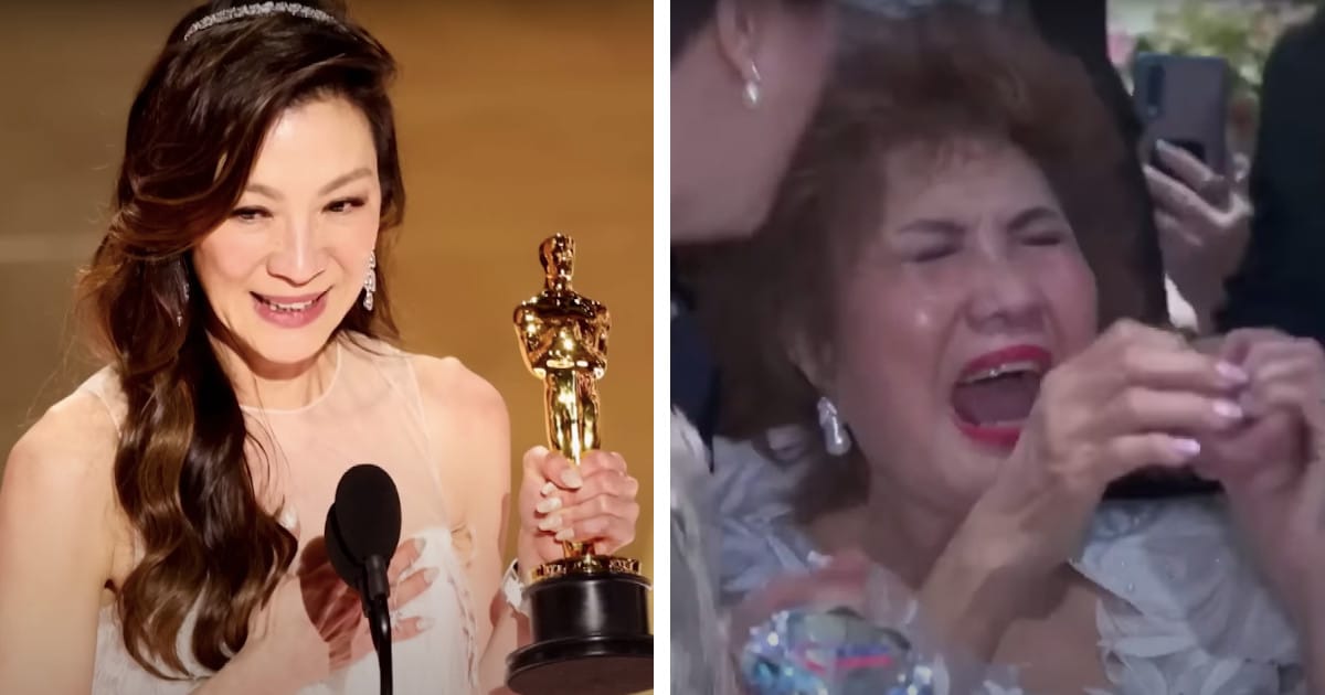 Sehen Sie sich die Reaktion von Mutter Michelle Yeoh auf den Oscar-Gewinn ihrer Tochter an
