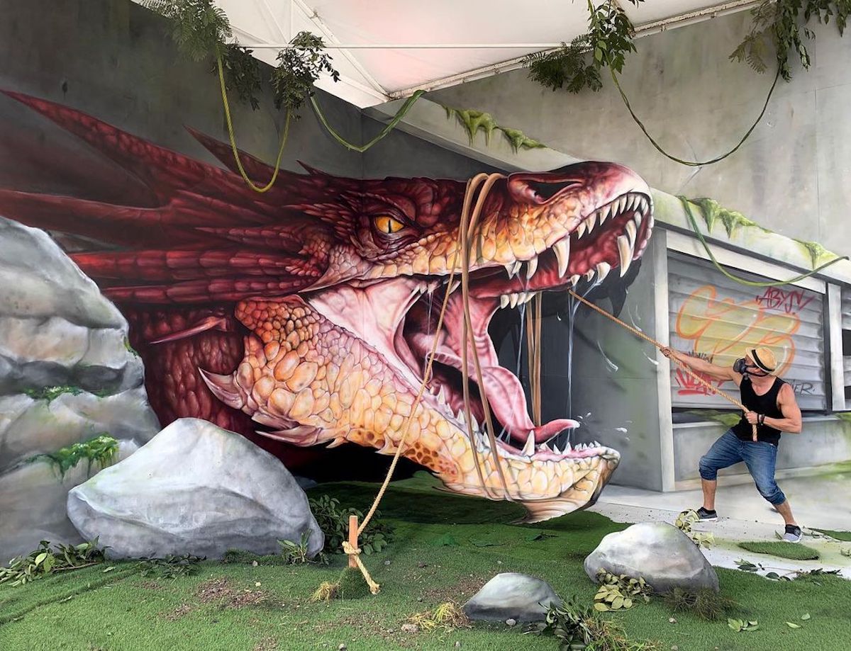 3D Mural by SCAF