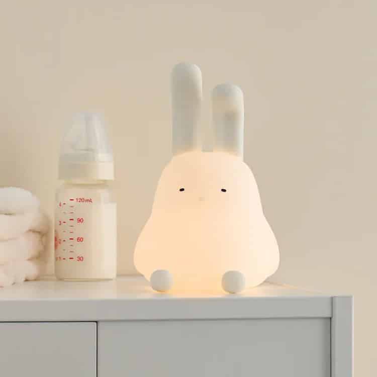 This Quirky Night Lamp Looks Like a Tired Rabbit and Can Be Hung From the Ears to Light Up Your Closet