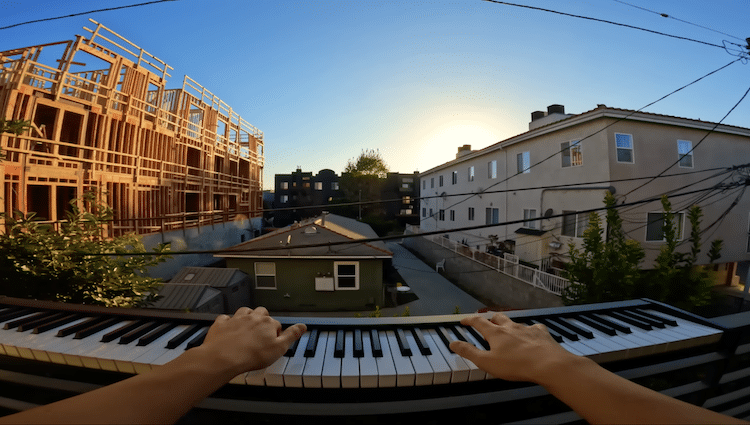 Tony Ann Plays the Piano