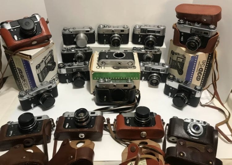 Vintage Cameras Found in Storage Unit