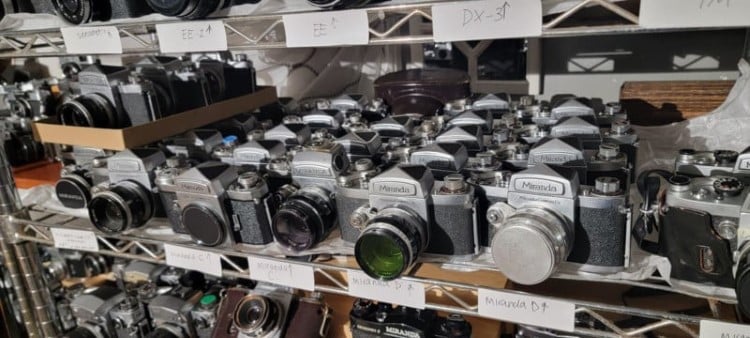 Vintage Cameras Found in Storage Unit