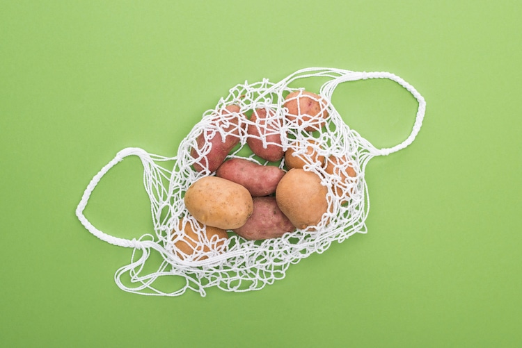 Fruit in a Cloth Bag