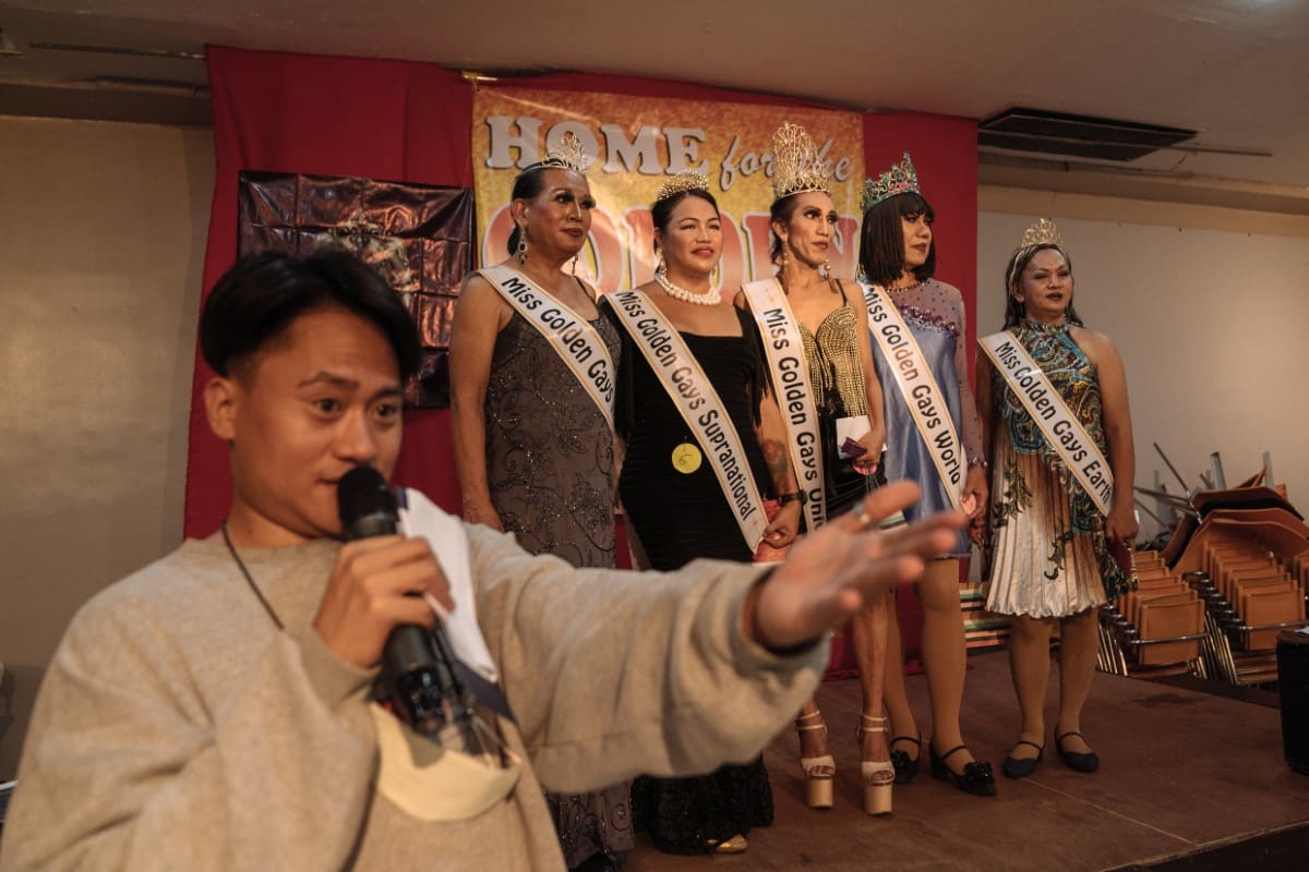 Golden Gays at Pageant in Manila, Philippines