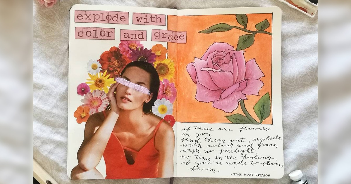 Using art journals to document and inspire your creative practice