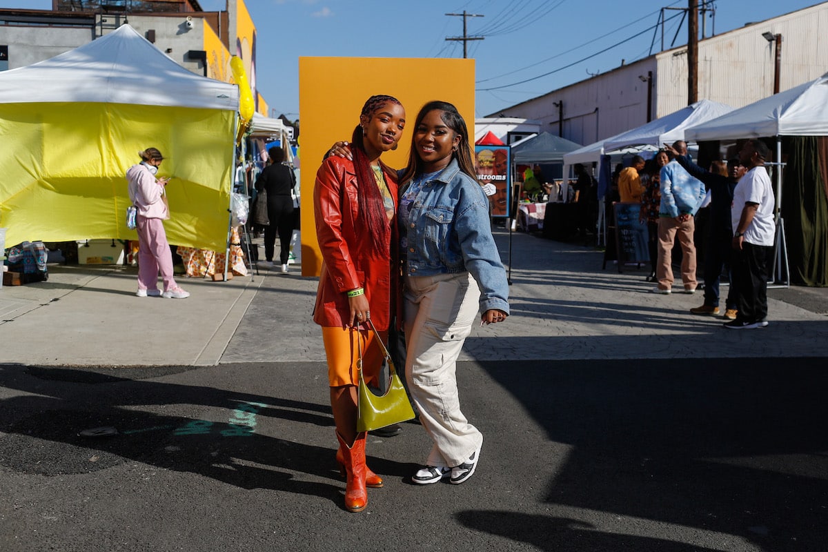 Portrait at Black Market Flea by Jason Armond