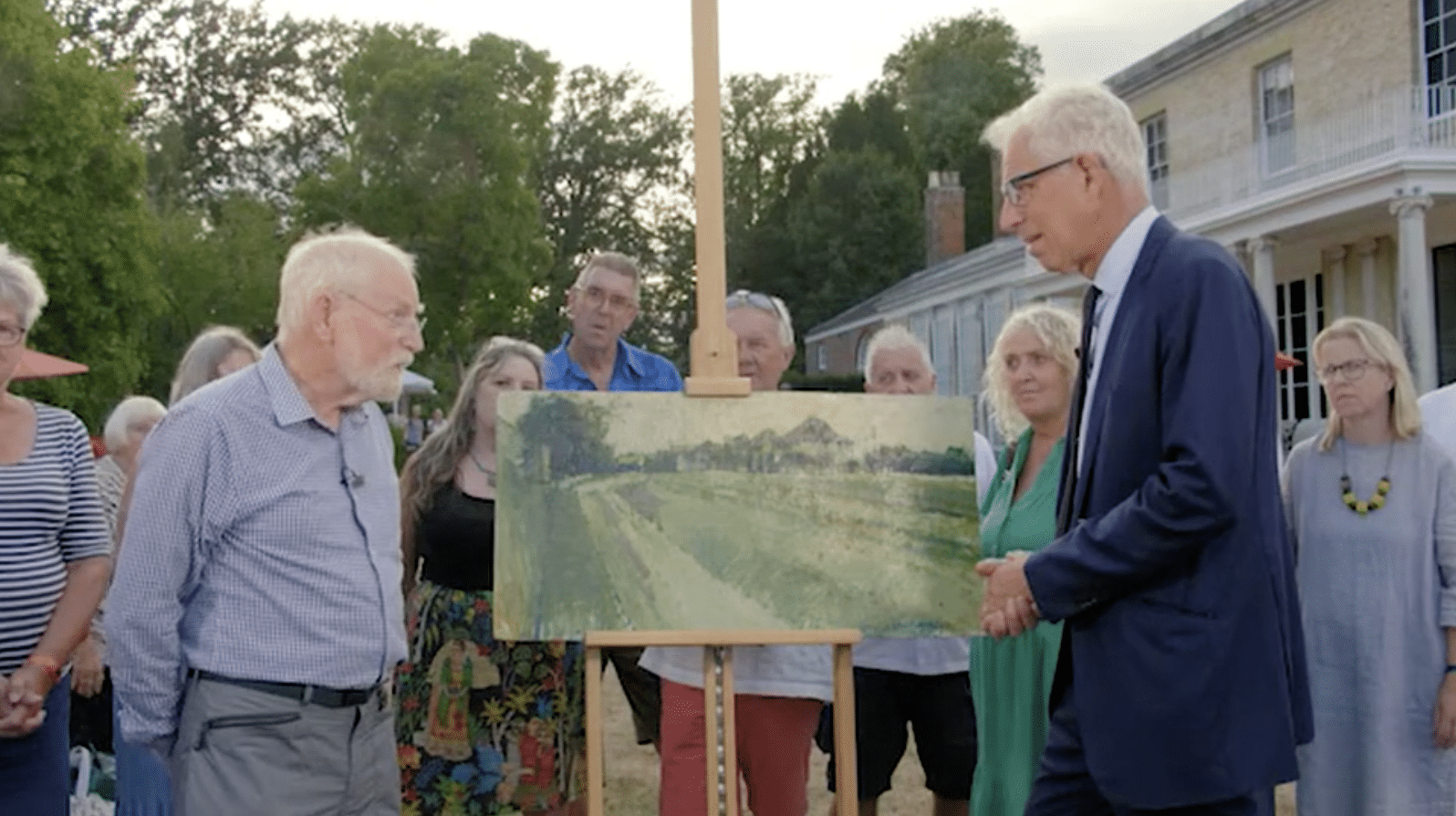 Old David Hockney Painting is Discovered at Antiques Roadshow