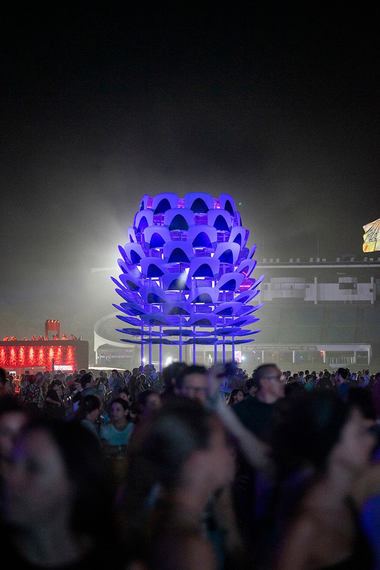 Capot Installation at Lollapalooza