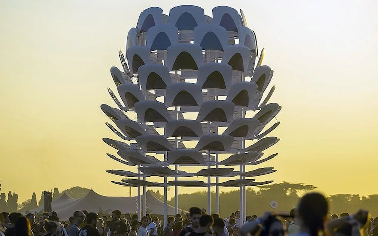 Capot Installation at Lollapalooza