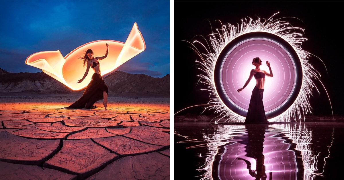 Light Painter Captures Contemporary Dancer in Stunning Photos