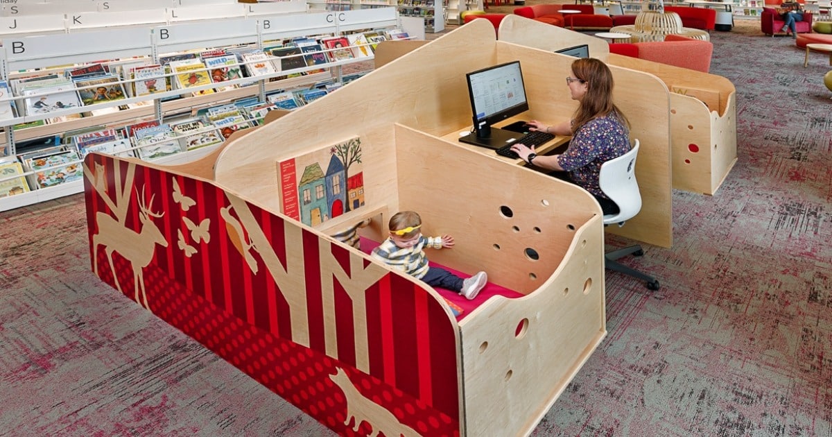 Working Parents Love This Desk Created by Single Mom Librarian