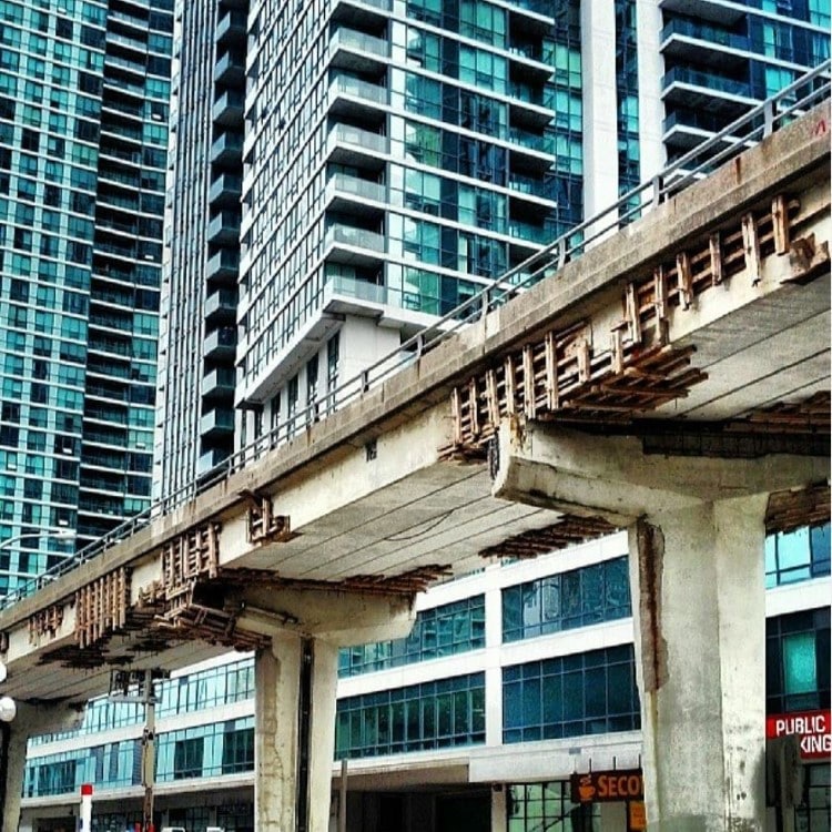 Elevated Highway in Toronto
