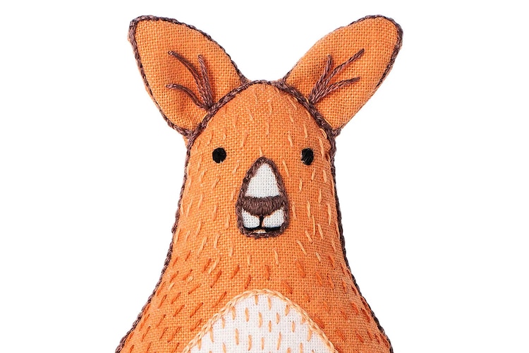 Animal Embroidery Kit by Kiriki Press