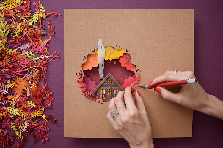 Paper Art by Margaret Scrinkl