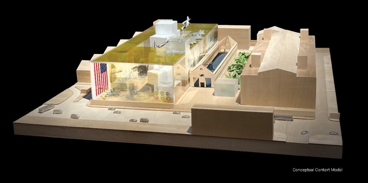 Frank Gehry National Museum of the United States Military Concept
