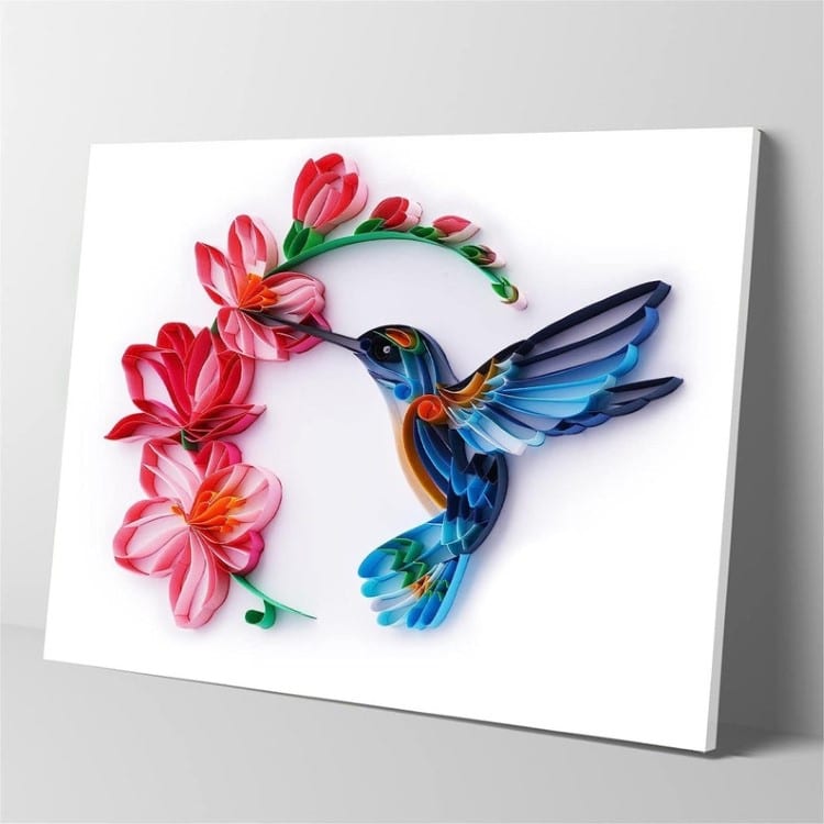 Hummingbird Paper Quilling Kit