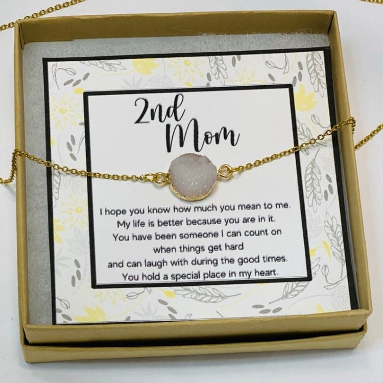 WhatSign Bonus Mom Mother's Day Gifts for Mom from Daughter Son To My Bonus  Mom Stepmom Mother in Law Gift from Daughter in Law Mother's Day Gifts for