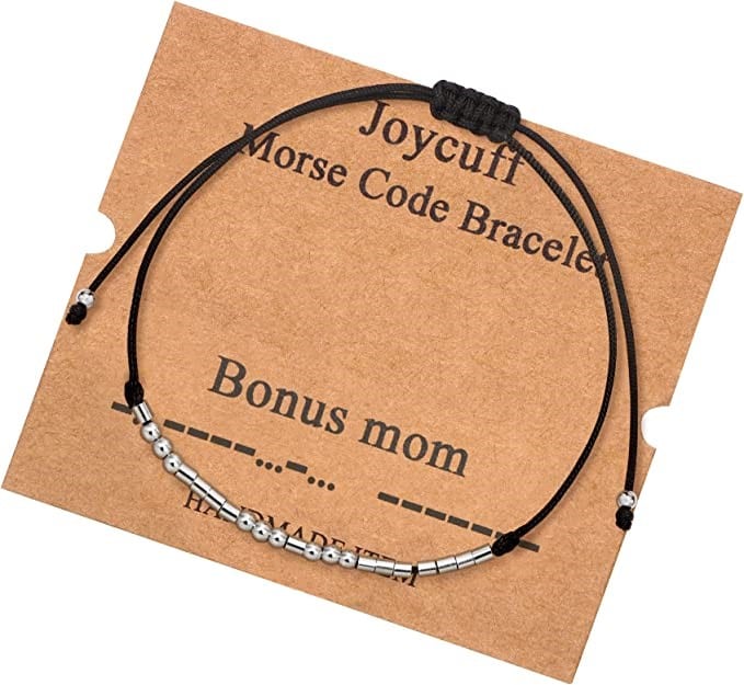 Bonus Mom Morse Code Bracelet