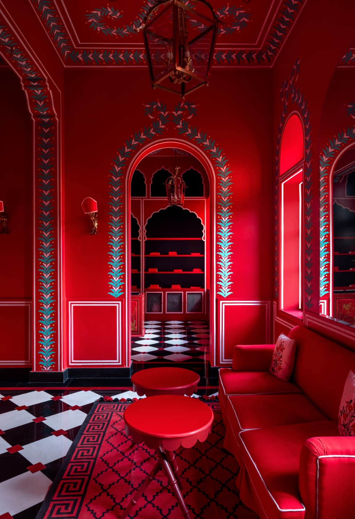 Beautiful Red Interior