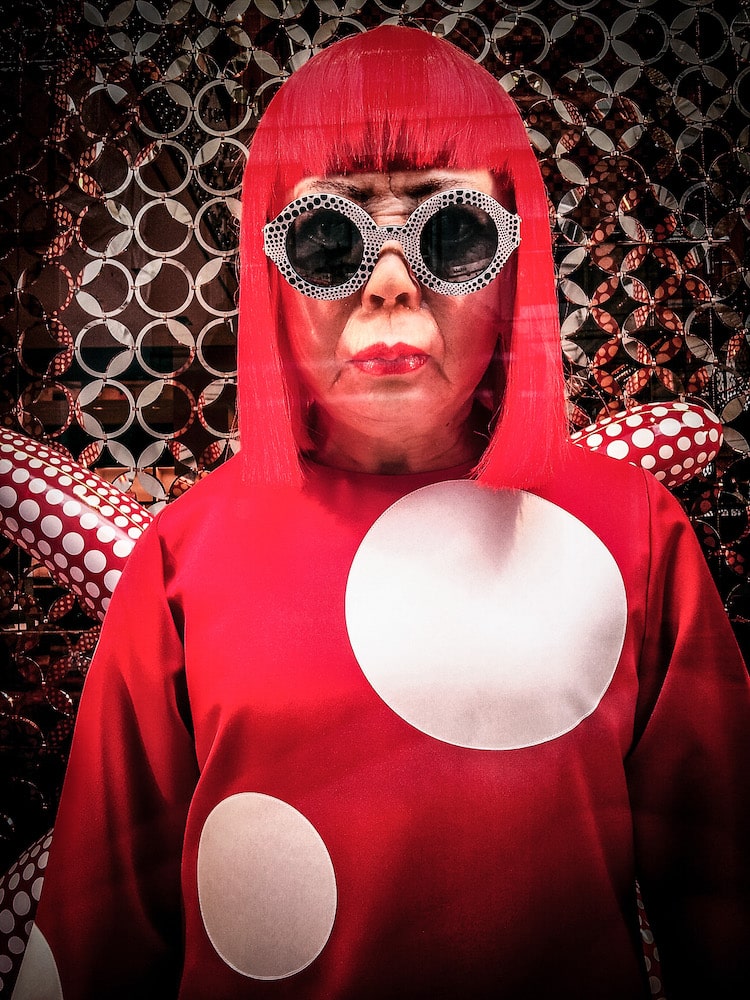 Yayoi Kusama Portrait