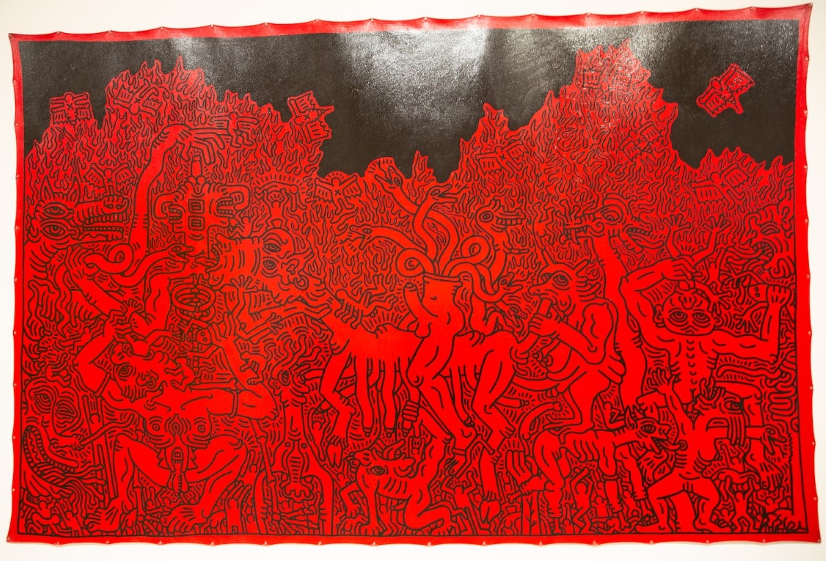 Keith Haring Exhibit at The Broad