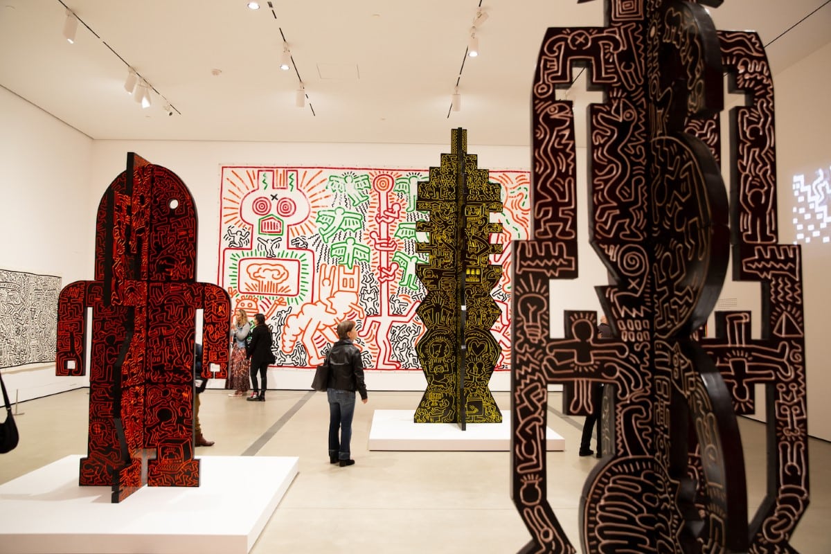 Keith Haring exhibition at The Broad makes clear: 'Art is for everybody' :  NPR