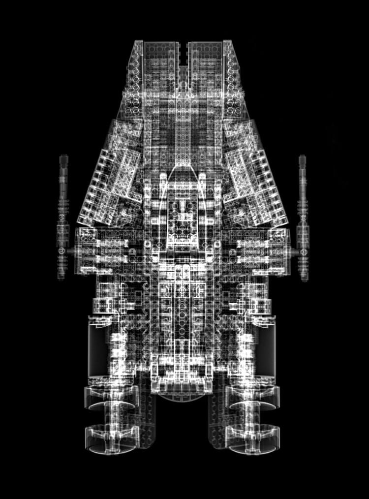 X-ray of an A-wing