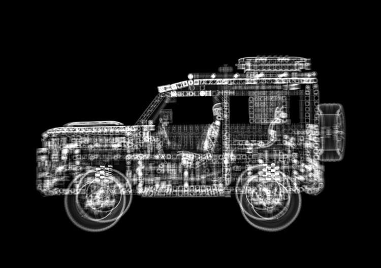 X-ray of a rover